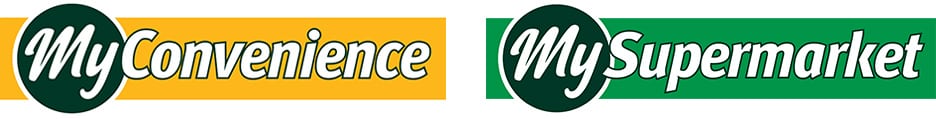 MyConvenience and MySupermarket logos
