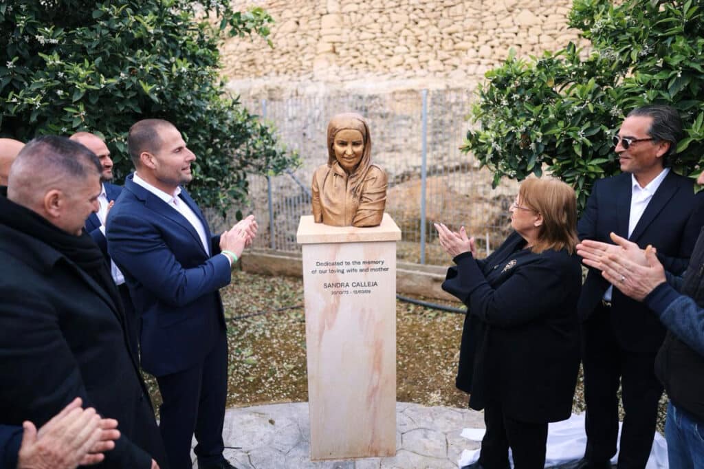 Sandra Calleja Foundation launch and monument unveiling